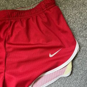 Nike Red Running Shorts